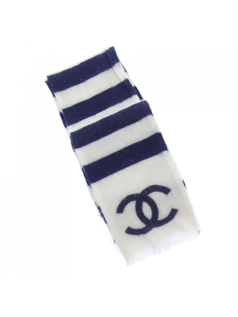 Chanel Scarf White